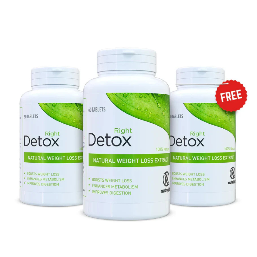 Buy 2 Right Detox Tablets & Get 1 Free