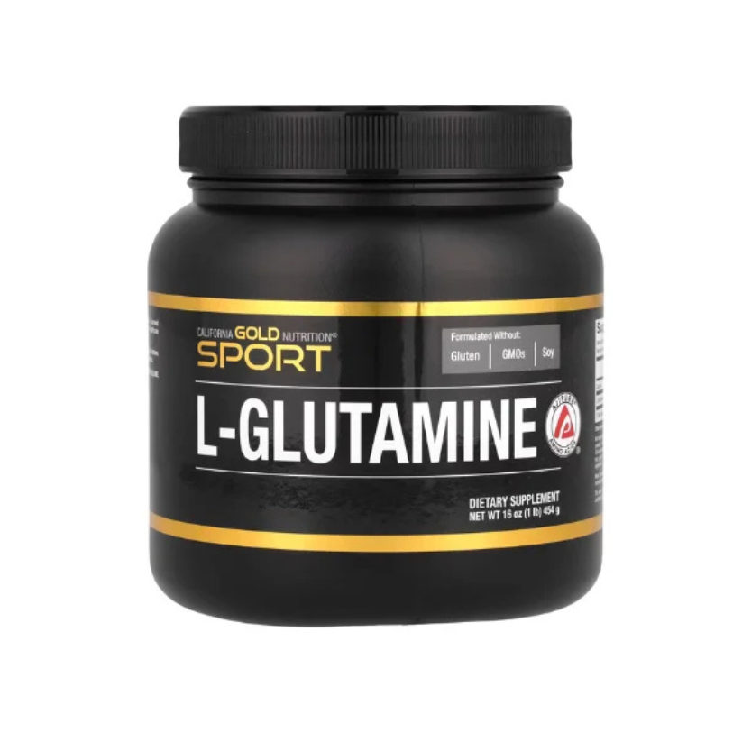 California Gold Nutrition, Sport, L-Glutamine Powder, AjiPure®, Gluten Free, 1 lb (454 g) in Pakistan