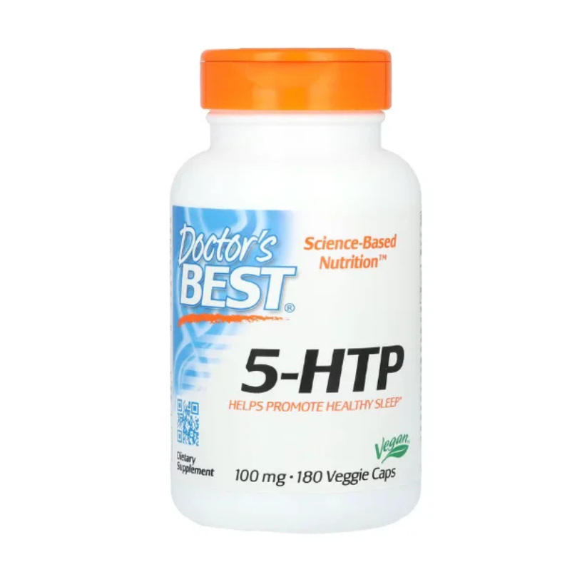 Doctor's Best, 5-HTP, 100 mg, 180 Veggie Caps in Pakistan
