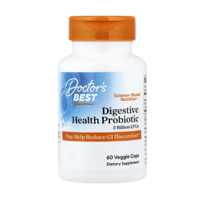 Doctor's Best, Digestive Health Probiotic, 133 mg (2 Billion CFUs), 60 Veggie Caps in Pakistan