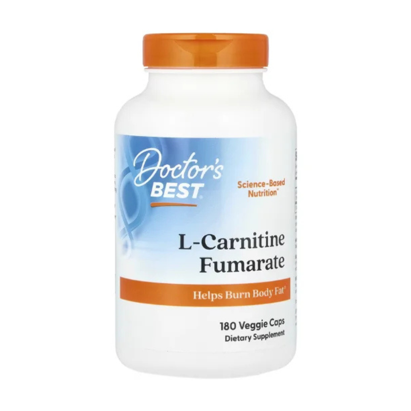 Doctor's Best, L-Carnitine Fumarate, 180 Veggie Caps in Pakistan