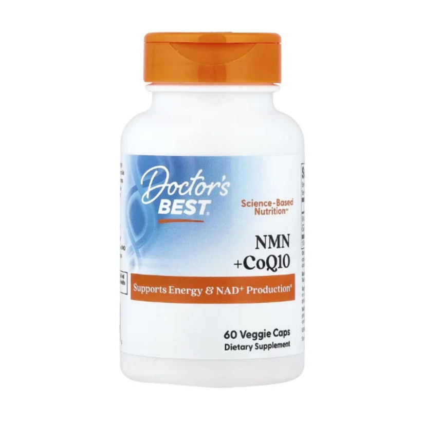 Doctor's Best, NMN + CoQ10, 60 Veggie Caps in Pakistan