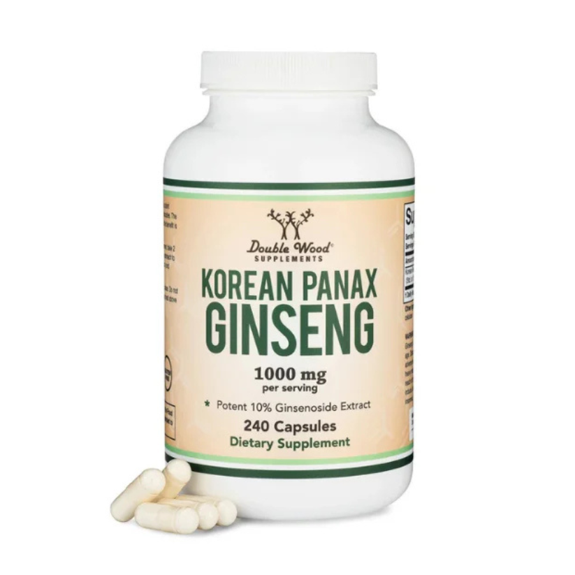 Double Wood Supplements, Korean Panax Ginseng, 1000 mg, 240 Capsules in Pakistan