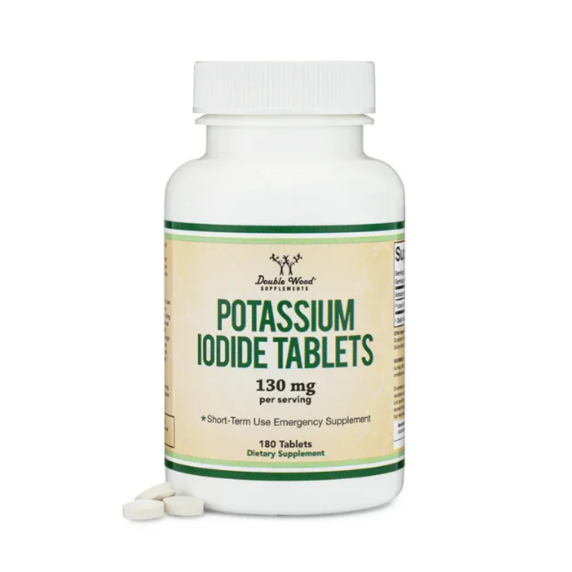 Double Wood Supplements, Potassium Iodide, 130 mg, 180 Tablets in Pakistan