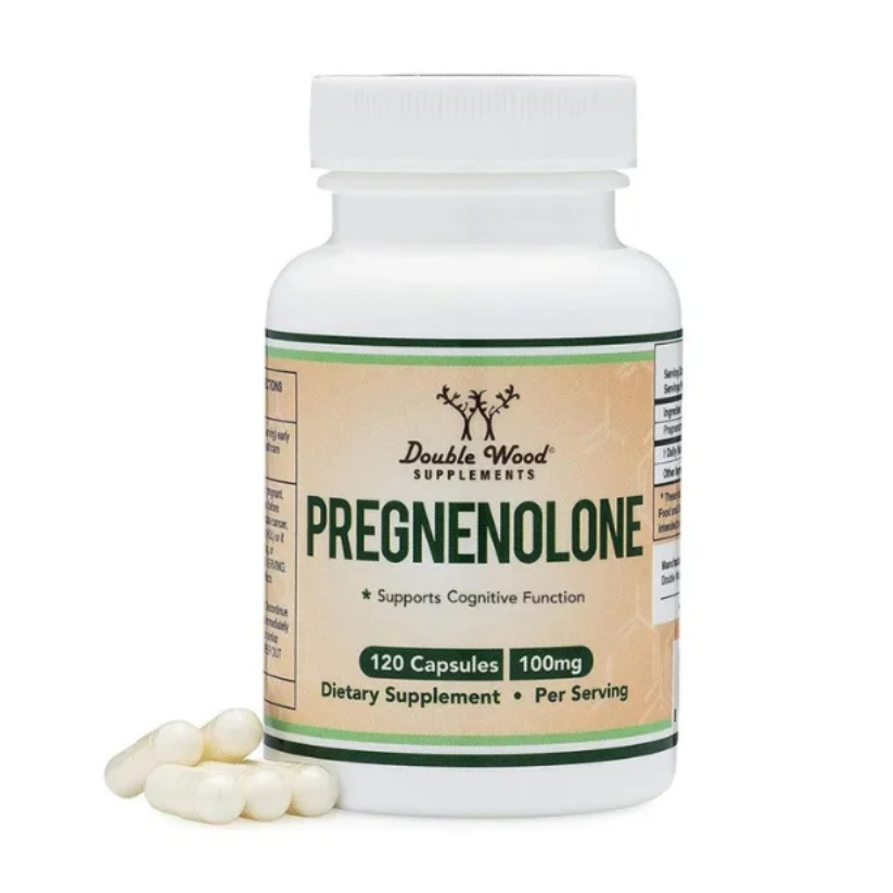 Double Wood Supplements, Pregnenolone, 100 mg, 120 Capsules in Pakistan