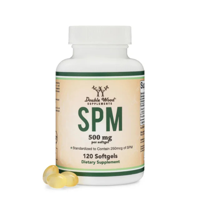 Double Wood Supplements, SPM (Pro Resolving Mediators), 500 mg, 120 Softgels in Pakistan
