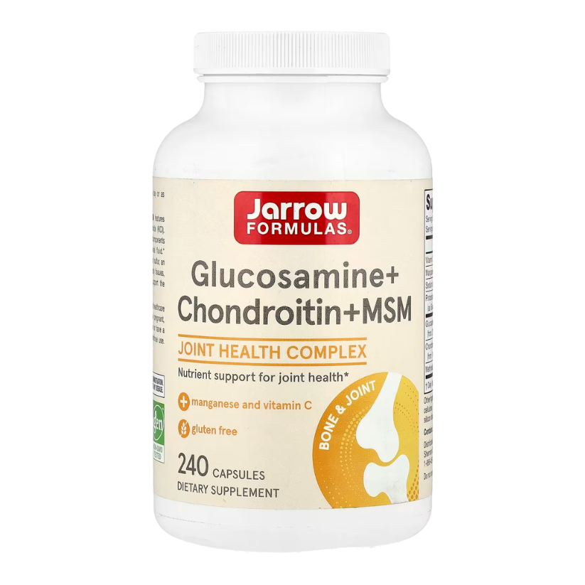 Jarrow Formulas, Glucosamine + Chondroitin + MSM, 240 Capsules in Pakistan