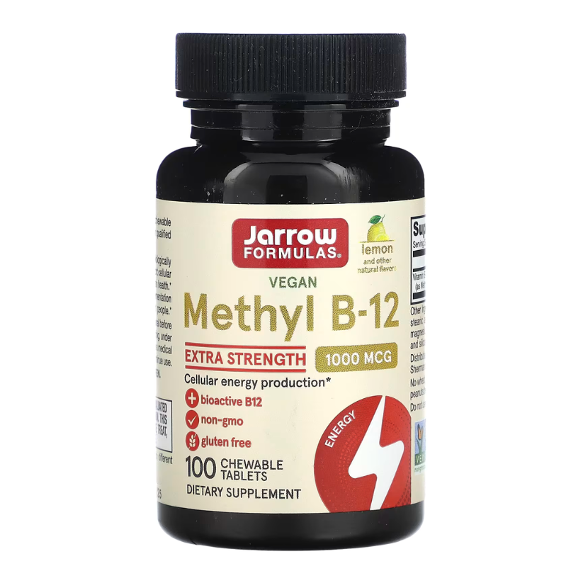 Jarrow Formulas, Methyl B-12, Lemon, 1,000 mcg, 100 Chewable Tablets in Pakistan