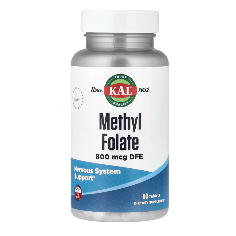 KAL, Methyl Folate, 800 mcg DFE, 90 Tablets in Pakistan