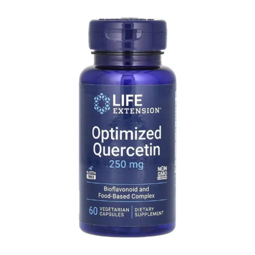 Life Extension, Optimized Quercetin, 250 mg, 60 Vegetarian Capsules in Pakistan