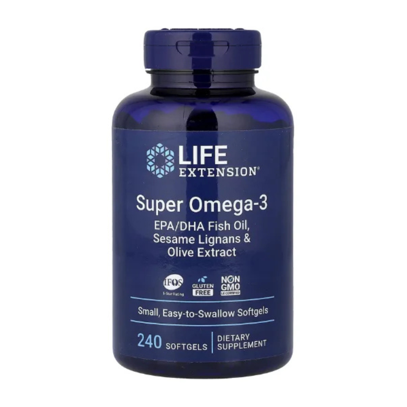 Life Extension, Super Omega-3, 240 Softgels in Pakistan