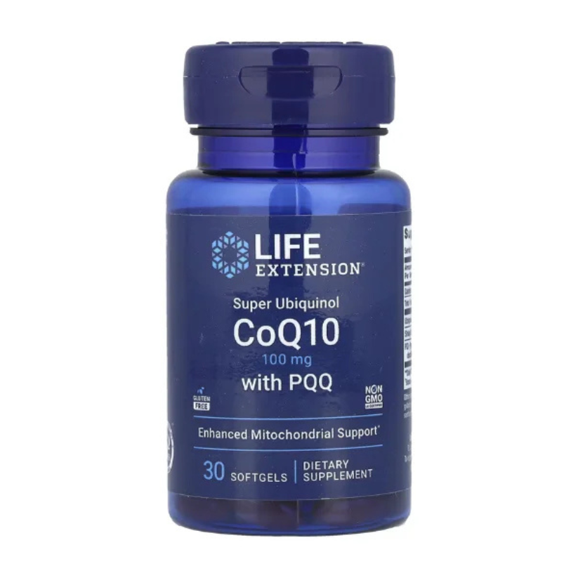 Life Extension, Super Ubiquinol CoQ10 with PQQ, 100 mg, 30 Softgels in Pakistan