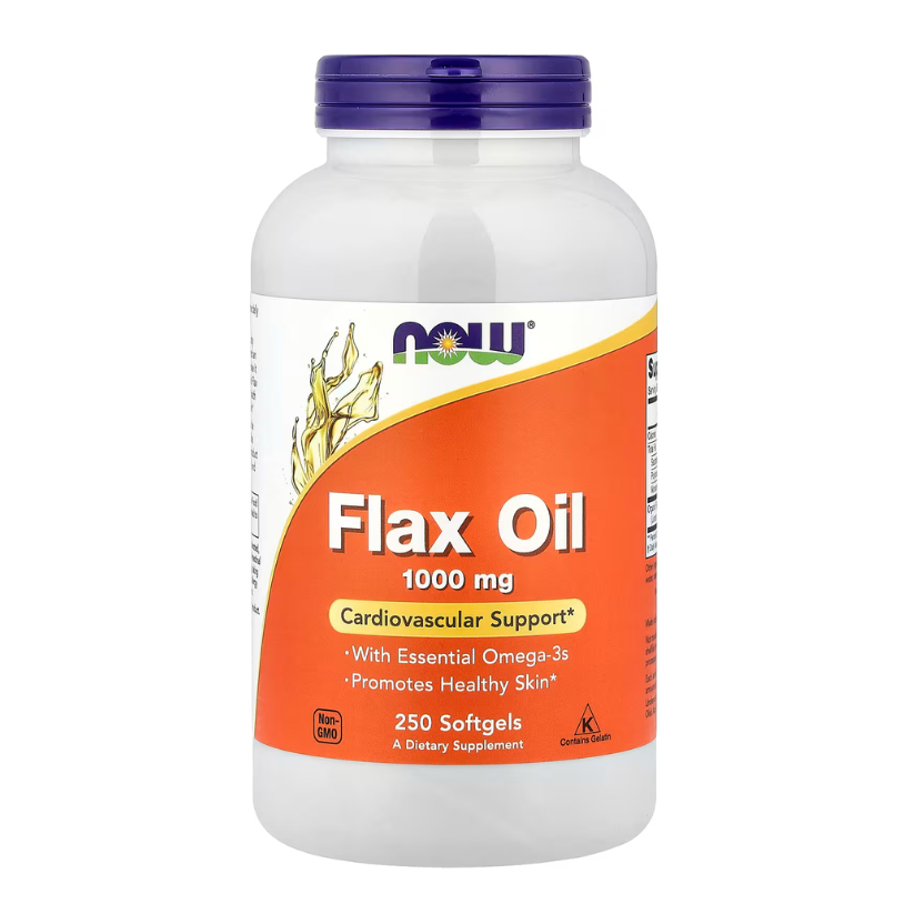 NOW Foods, Flax Oil with Essential Omega-3s, 250 Softgels in Pakistan