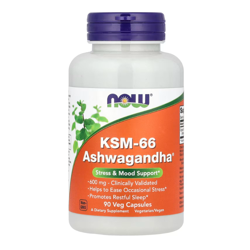 NOW Foods, KSM-66 Ashwagandha®, 600 mg, 90 Veg Capsules in Pakistan