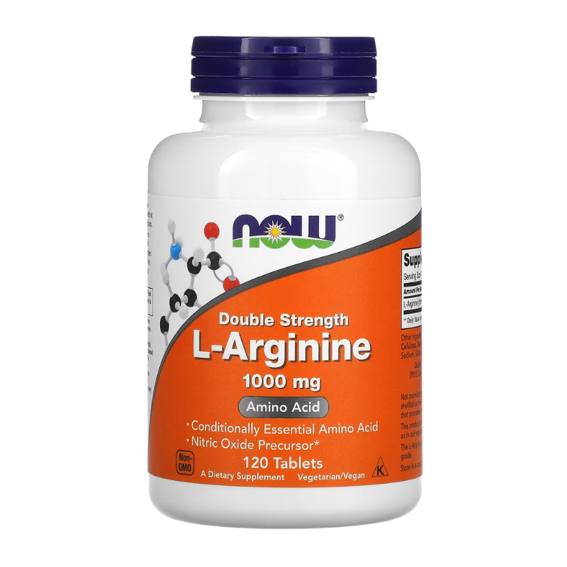 NOW Foods, L-Arginine, 1,000 mg, 120 Tablets in Pakistan