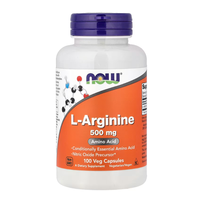 NOW Foods, L-Arginine, 500 mg, 100 Veg Capsules in Pakistan