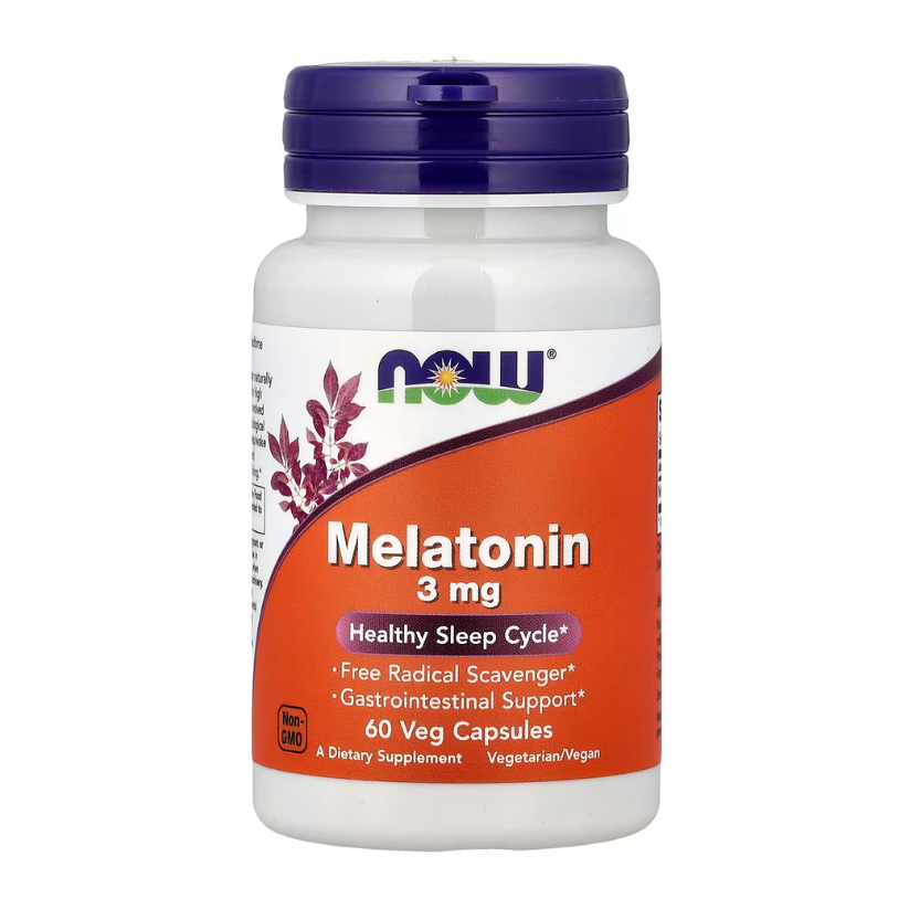 NOW Foods, Melatonin, 3 mg, 60 Veg Capsules in Pakistan