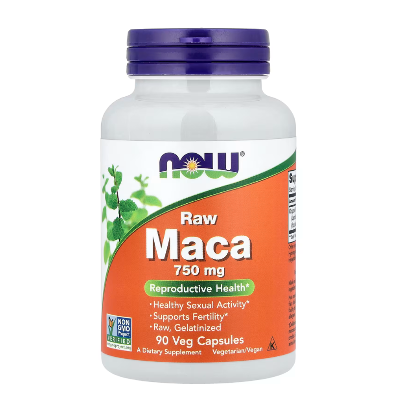 NOW Foods, Raw Maca, 750 mg, 90 Veg Capsules in Pakistan