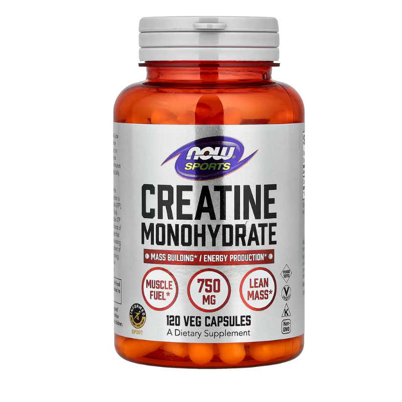 NOW Foods, Sports, Creatine Monohydrate, 750 mg, 120 Veg Capsules in Pakistan
