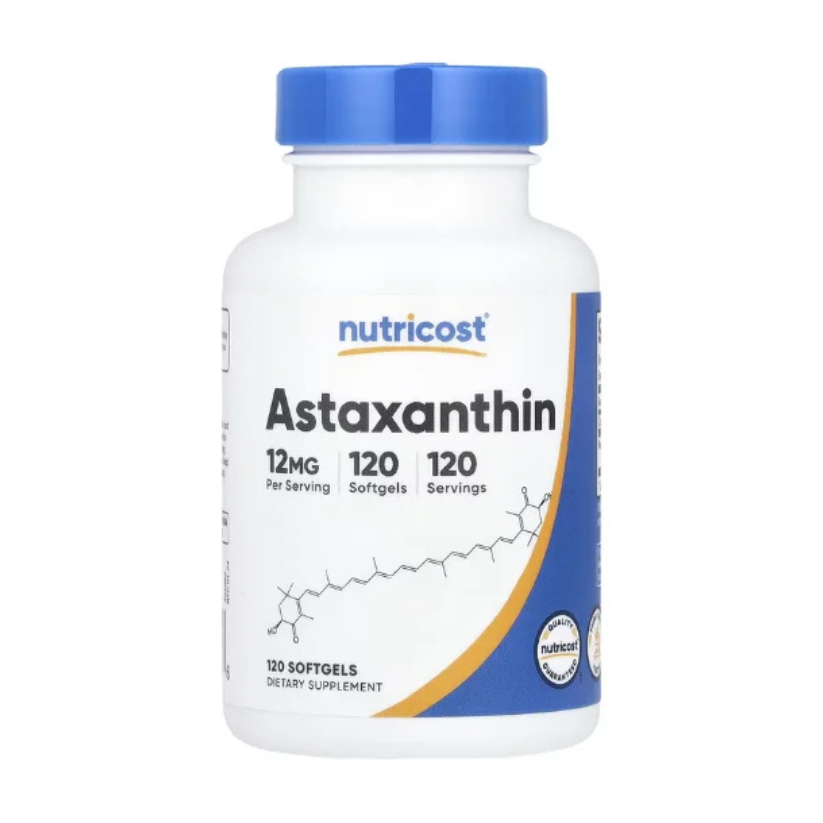 Nutricost, Astaxanthin, 12 mg, 120 Softgels in Pakistan