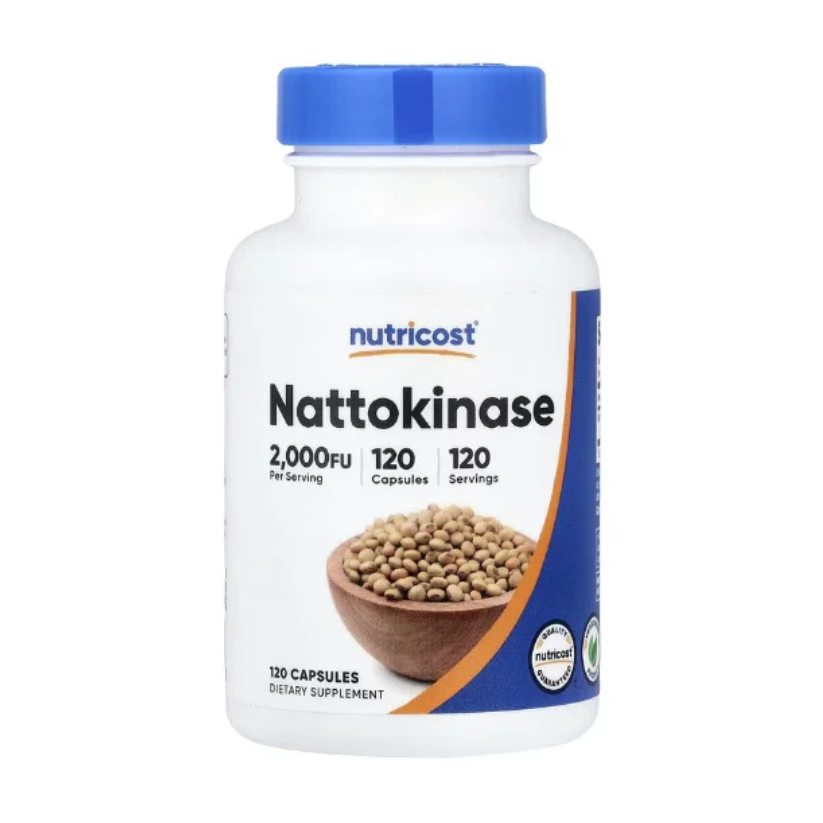 Nutricost, Nattokinase, 100 mg (2,000 FU), 120 Capsules in Pakistan