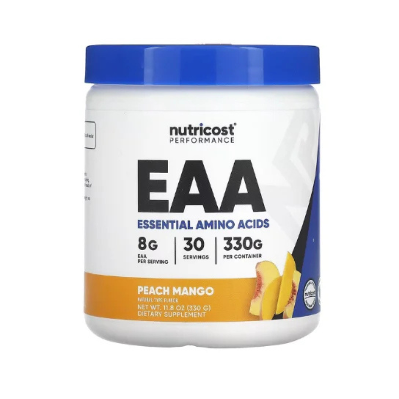 Nutricost, Performance, EAA Powder, Peach Mango, 11.8 oz (330 g) in Pakistan