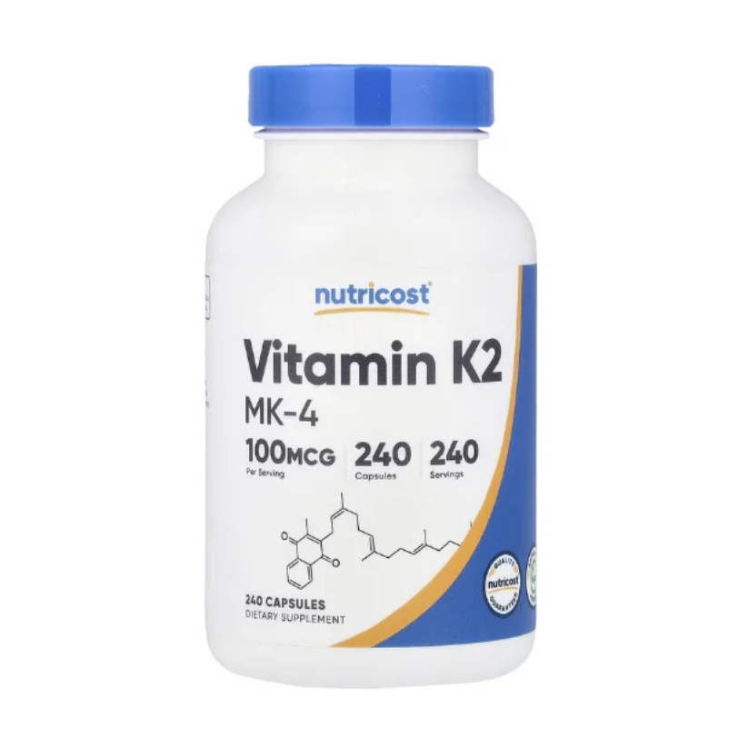 Nutricost, Vitamin K2 MK-4, 100 mcg, 240 Capsules in Pakistan