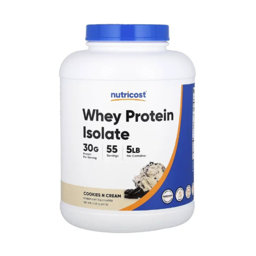Nutricost, Whey Protein Isolate, Cookies N Cream, 5 lb (2,268 g) in Pakistan