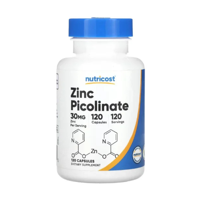 Nutricost, Zinc Picolinate, 30 mg, 120 Capsules in Pakistan