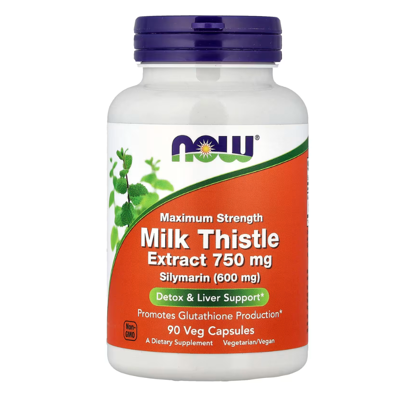 NOW Foods, Milk Thistle Extract, 750 mg, 90 Veg Capsules in Pakistan