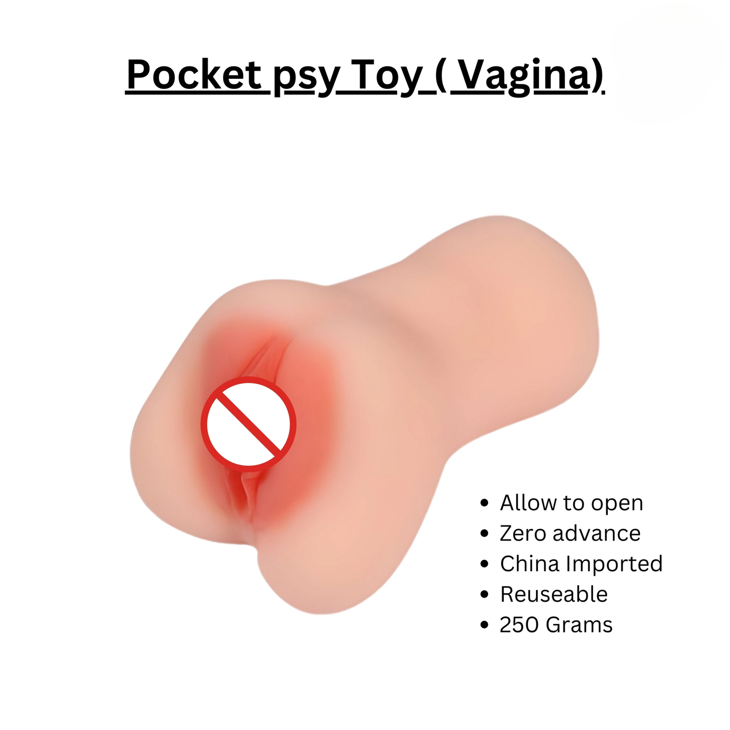 Pocket Pussy (Ladies Vagina) 200 Gram