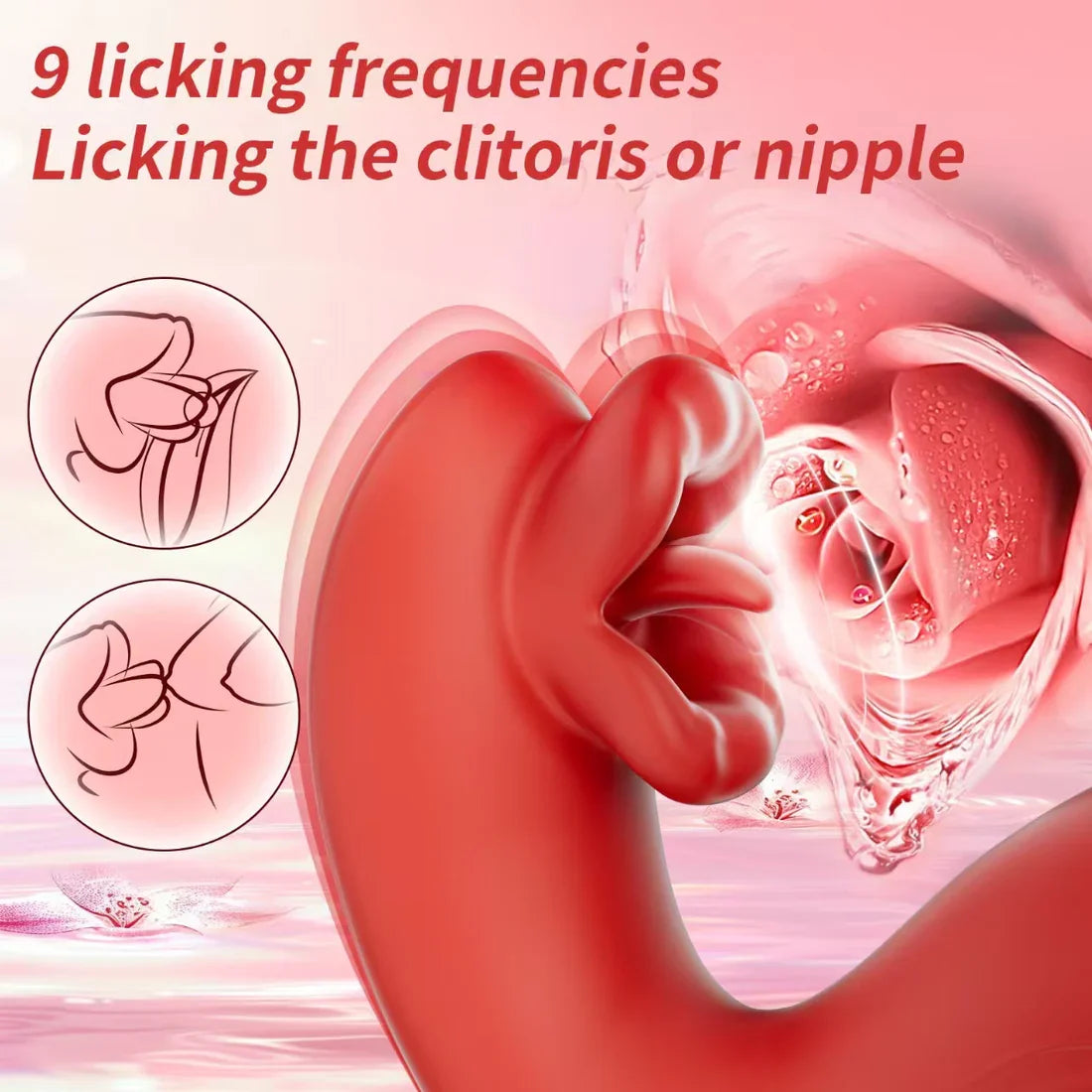Buy Oral Sex Licking Toy For Women - 3 in 1 Pack