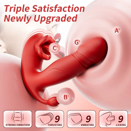 Buy Oral Sex Licking Toy For Women - 3 in 1 Pack