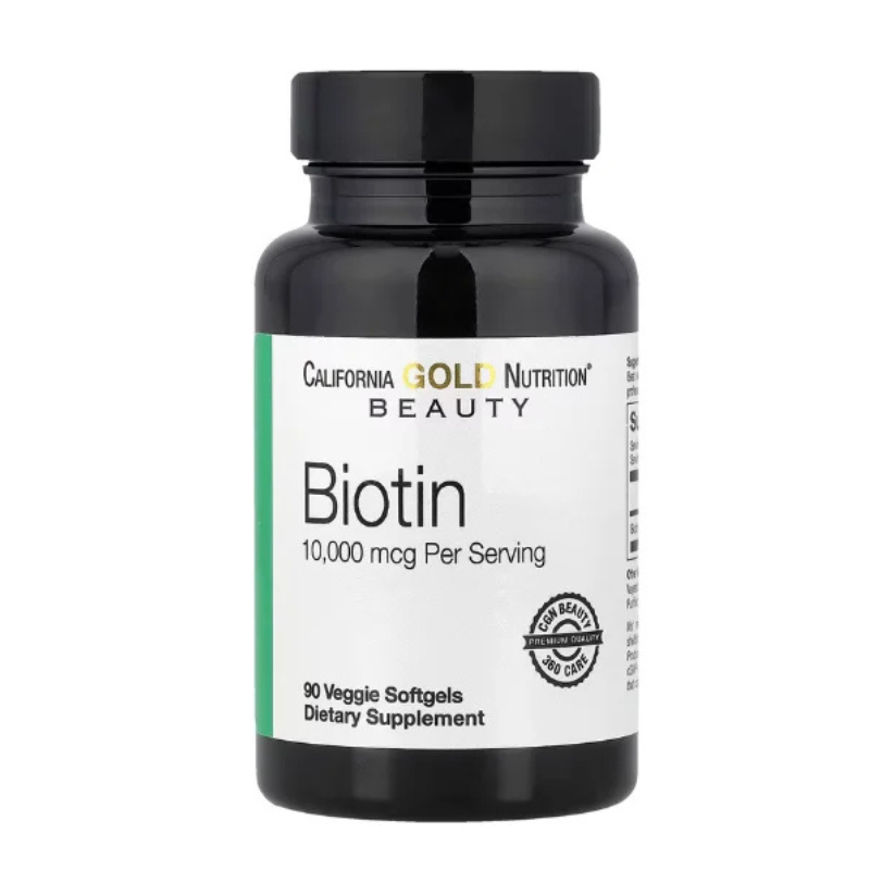 California Gold Nutrition, Biotin, 10,000 mcg, 90 Veggie Softgels in Pakistan