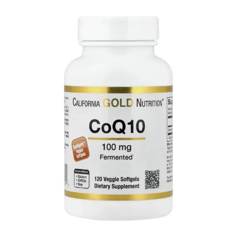 California Gold Nutrition, CoQ10, 100 mg, 120 Veggie Softgels in Pakistan