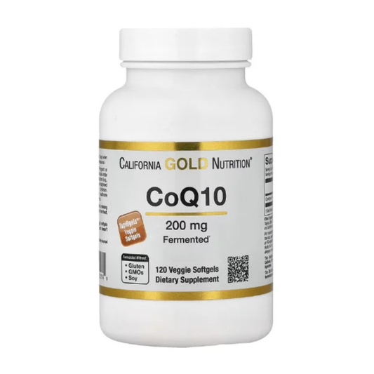 California Gold Nutrition, CoQ10, 200 mg, 120 Veggie Softgels in Pakistan
