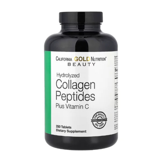 California Gold Nutrition, Hydrolyzed Collagen Peptides, Type I & III, and Vitamin C, 250 Tablets in Pakistan