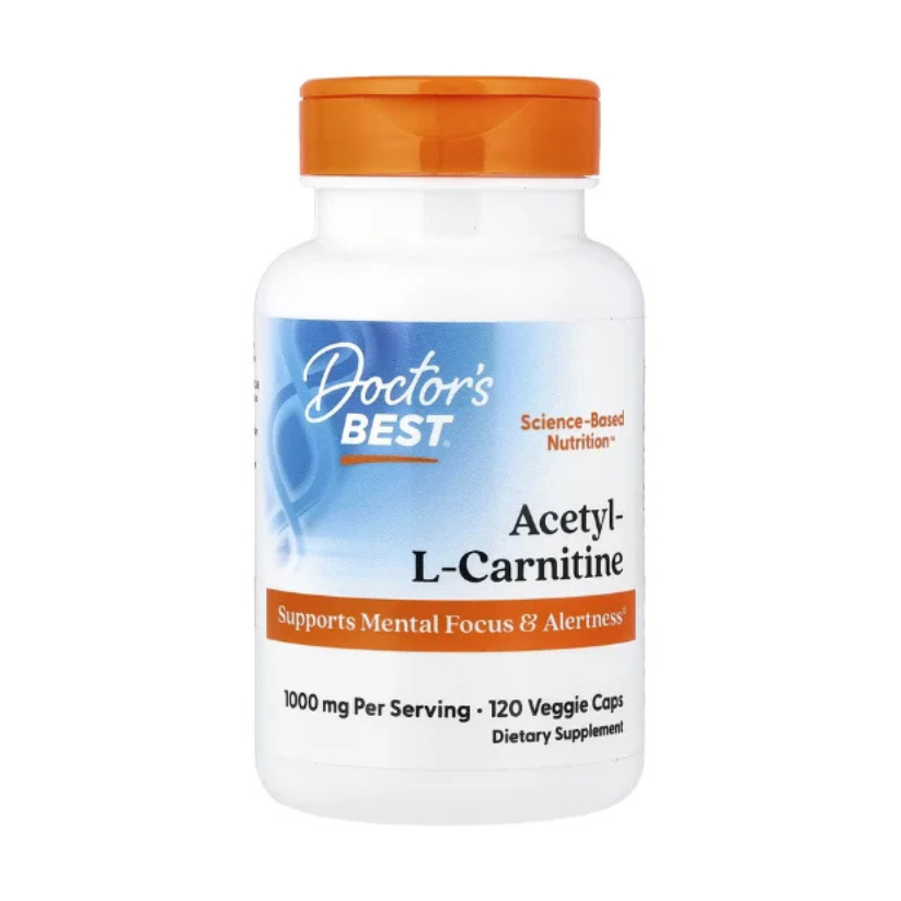 Doctor's Best, Acetyl-L-Carnitine, 120 Veggie Caps in Pakistan