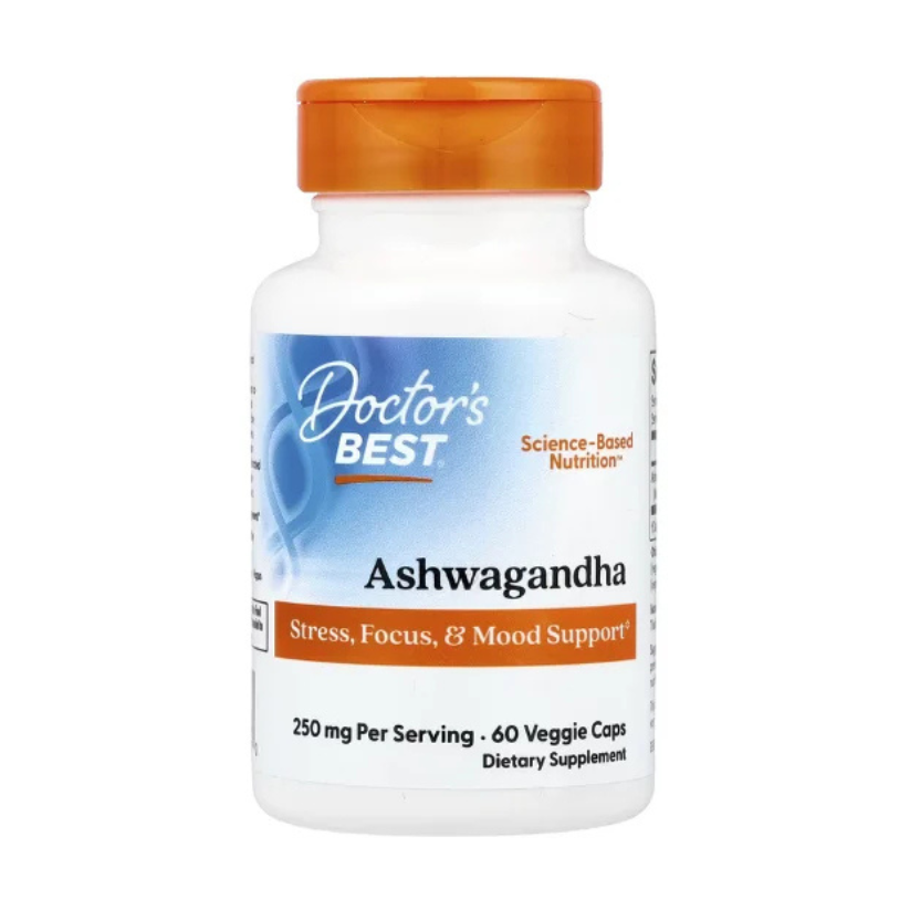 Doctor's Best, Ashwagandha, 60 Veggie Caps in Pakistan