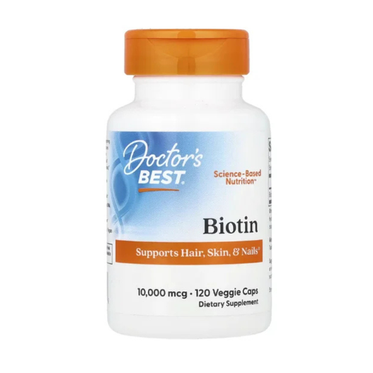 Doctor's Best, Biotin, 10,000 mcg, 120 Veggie Caps in Pakistan