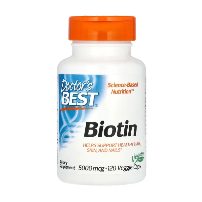 Doctor's Best, Biotin, 5,000 mcg, 120 Veggie Caps in Pakistan