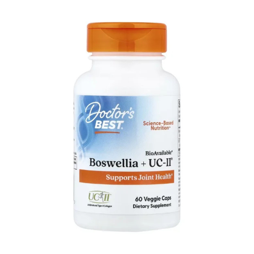 Doctor's Best, Boswellia + UC-II®, 60 Veggie Caps in Pakistan