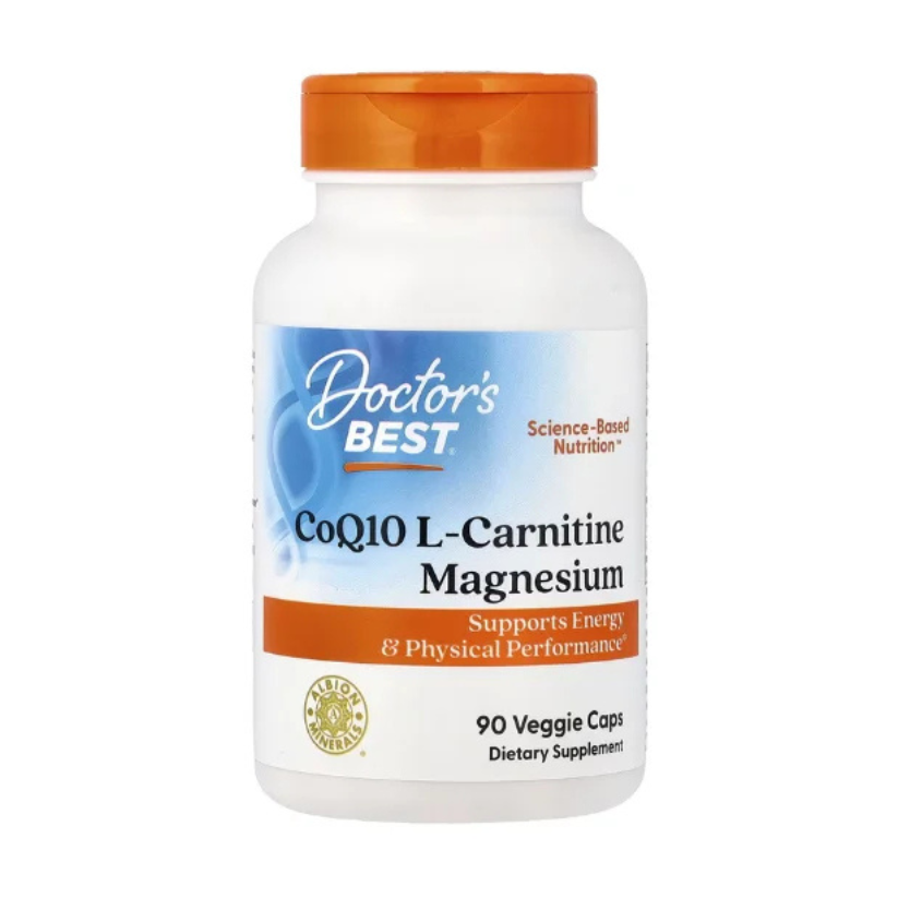 Doctor's Best, CoQ10 L-Carnitine Magnesium, 90 Veggie Caps in Pakistan