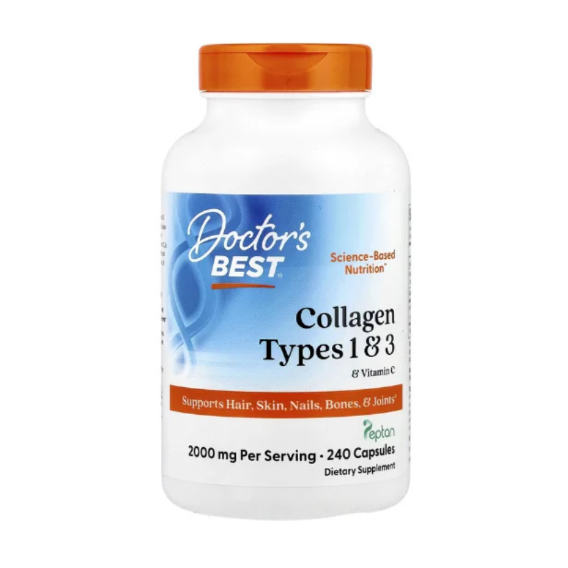 Doctor's Best, Collagen Types 1 & 3 & Vitamin C, 240 Capsules in Pakistan