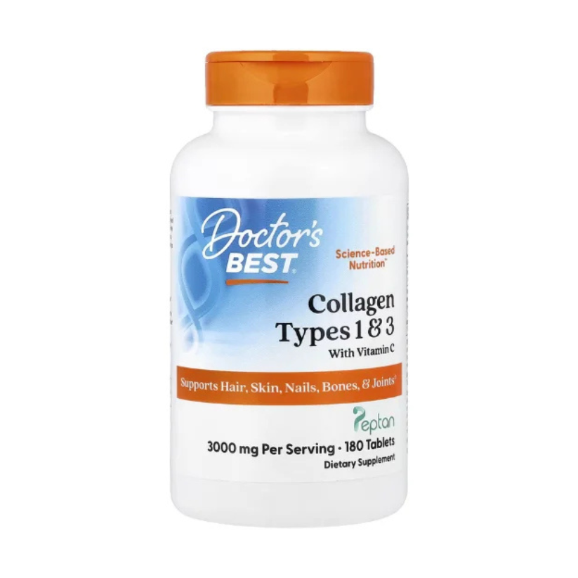 Doctor's Best, Collagen Types 1 & 3 with Vitamin C, 180 Tablets in Pakistan
