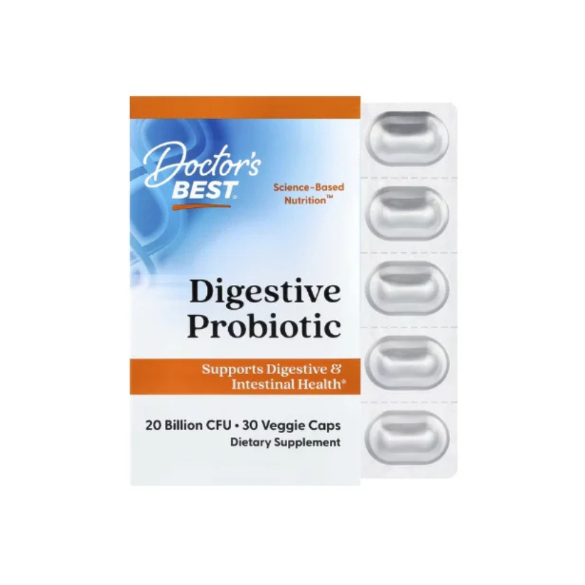 Doctor's Best, Digestive Probiotic, 30 Veggie Caps in Pakistan