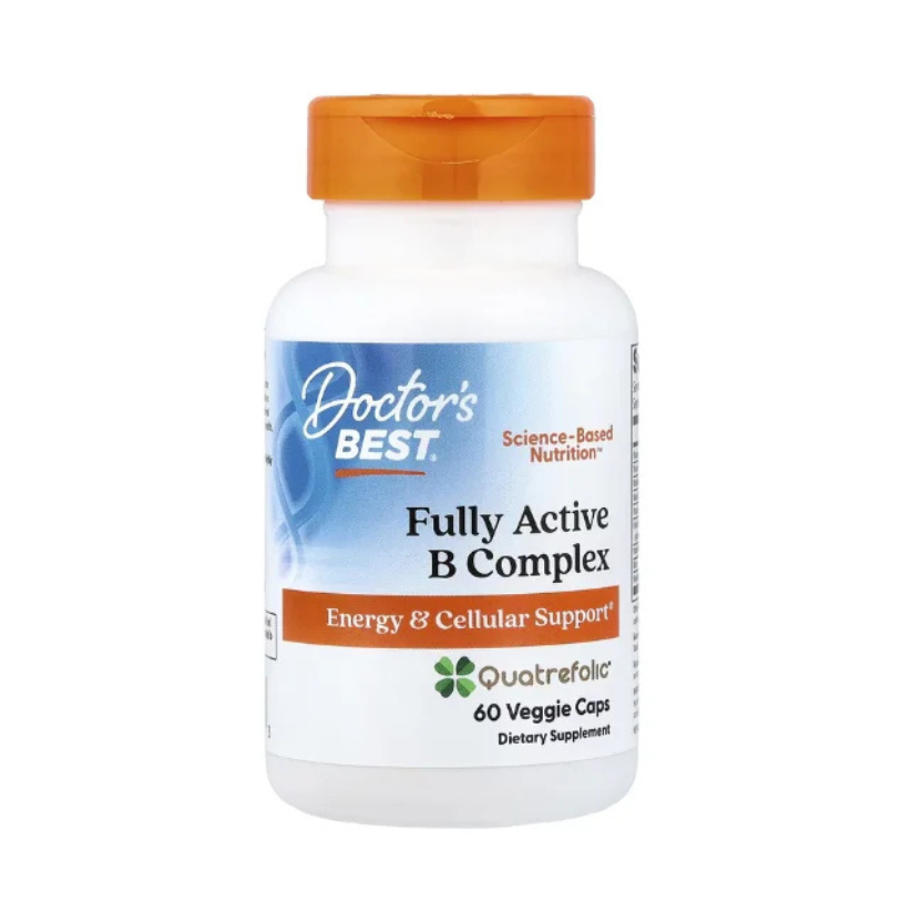 Doctor's Best, Fully Active B Complex, 60 Veggie Caps in Pakistan