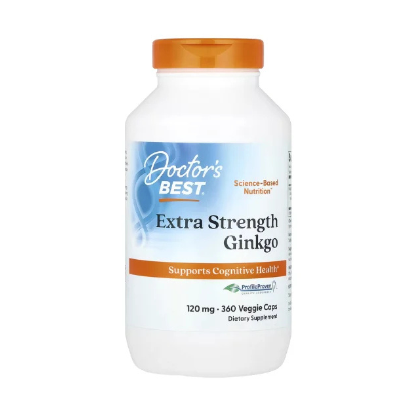 Doctor's Best, Ginkgo, 120 mg, 360 Veggie Caps in Pakistan
