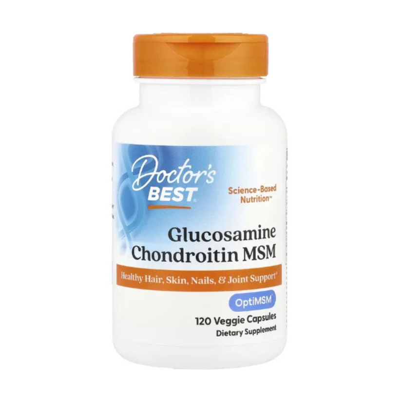Doctor's Best, Glucosamine Chondroitin MSM, 120 Veggie Capsules in Pakistan