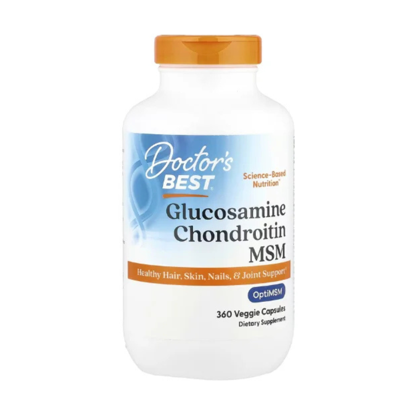 Doctor's Best, Glucosamine Chondroitin MSM, 360 Veggie Capsules in Pakistan